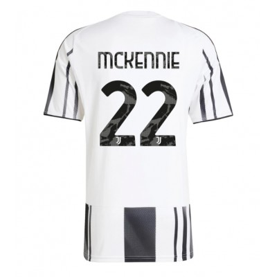 Moški Nogometni dresi Juventus Weston McKennie #22 Domači 2025-26 Kratek Rokav Moški Nogometni dresi Juventus Weston McKennie #22 Domači 2025-26 Kratek Rokav